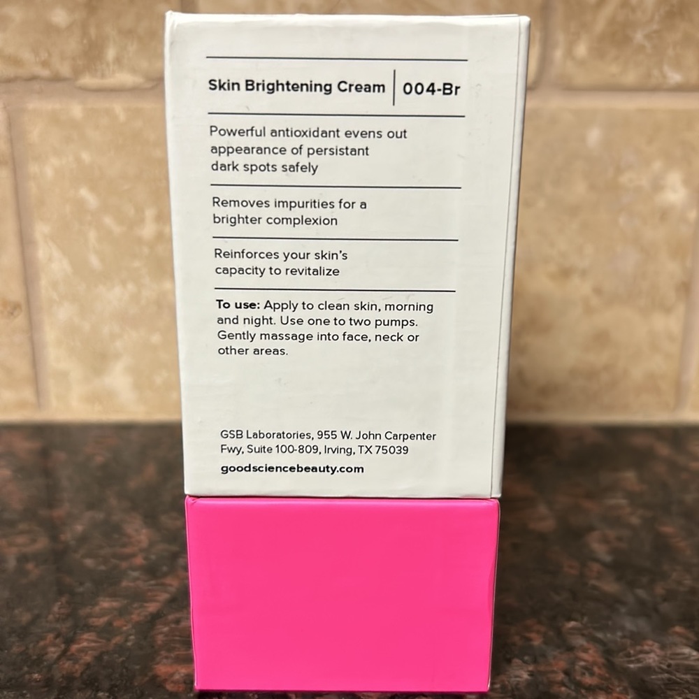 Good Science Beauty Skin Brightening Cream - Picture 4 of 5